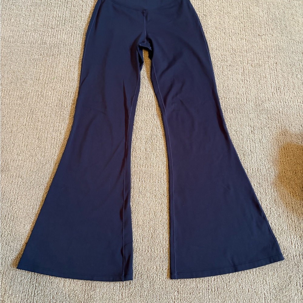 Black Halara flare leggings